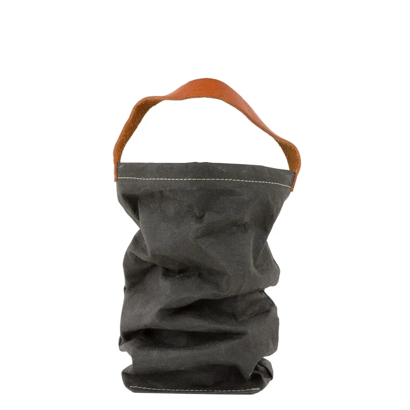 UASHMAMA Wine Bag mit Lederhenkel