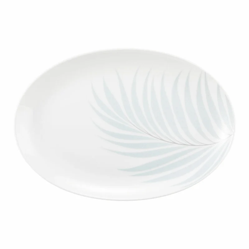Seltmann Weiden Servierplatte oval Liberty Mediterranean, Porzellan, Blau, 35 x 24 cm, 001.772379