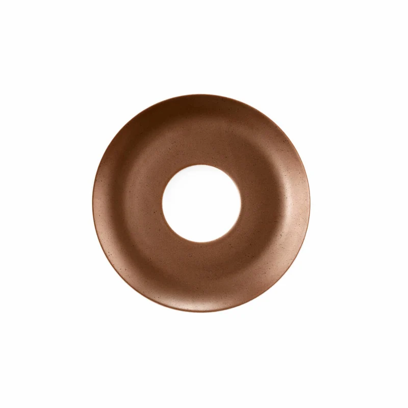 Seltmann Weiden Kombi-Untertasse groß Liberty Bronze, Porzellan, 16.5 cm, 001.764252