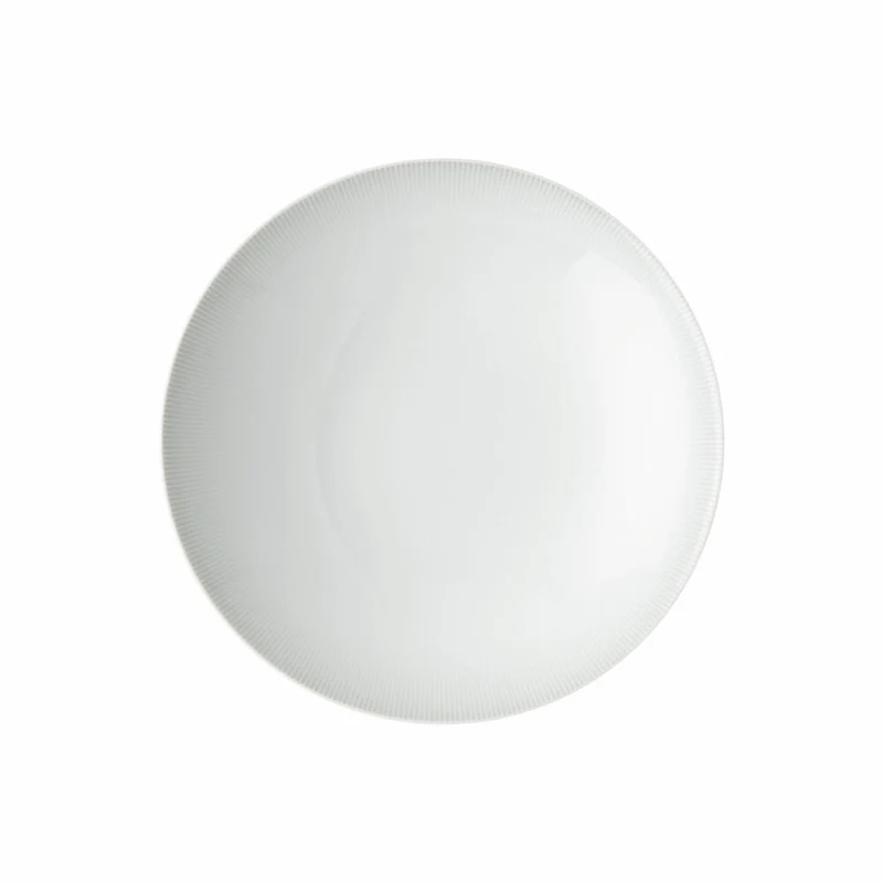 Rosenthal Suppenteller TAC Sensual Gentle Grey, Porzellan, Grau, 24 cm, 11280-403273-10324