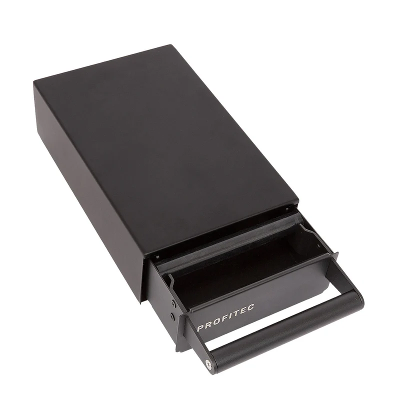 Sudschublade schwarz matt