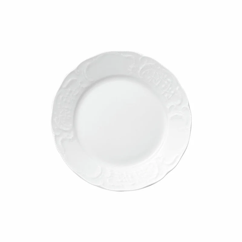 Rosenthal Frühstücksteller Sanssouci Weiß, Porzellan, Weiß, 21 cm, 10480-800001-10221