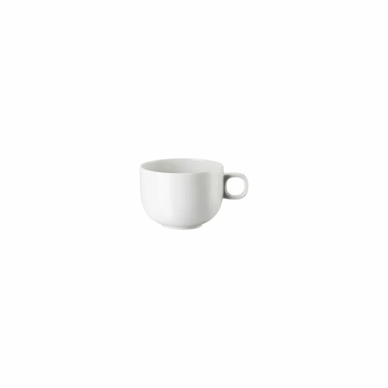 Rosenthal Kaffee-Obertasse Moon, Porzellan, Weiß, 230 ml, 19600-800001-14742