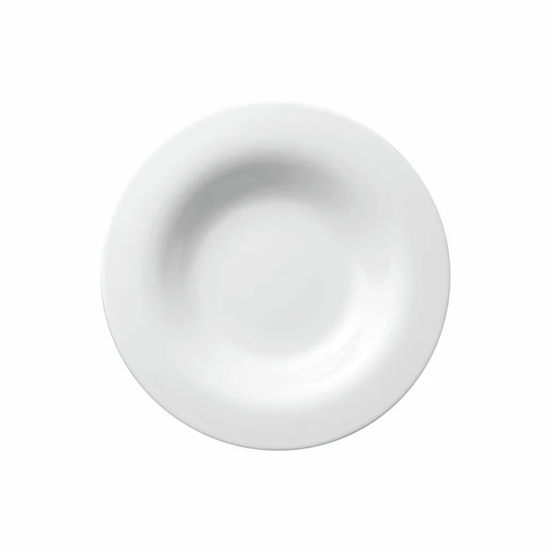 Rosenthal Suppenteller Moon, Schale, Porzellan, Weiß, 24 cm, 19600-800001-10324