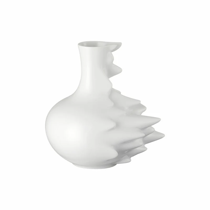Rosenthal Vase Fast, Dekovase, Porzellan, Weiß, 22 cm, 14271-800001-26022