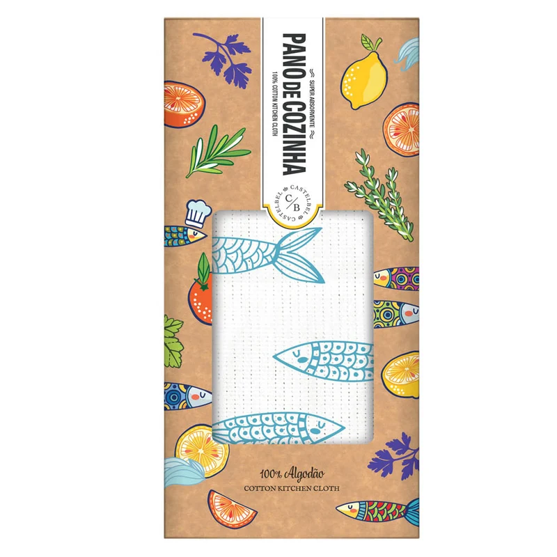 Sardine Küchenhandtuch
