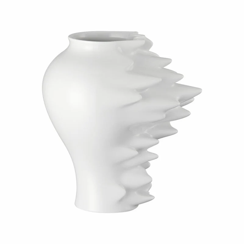Rosenthal Vase Fast, Dekovase, Porzellan, Weiß, 27 cm, 14271-800001-26027