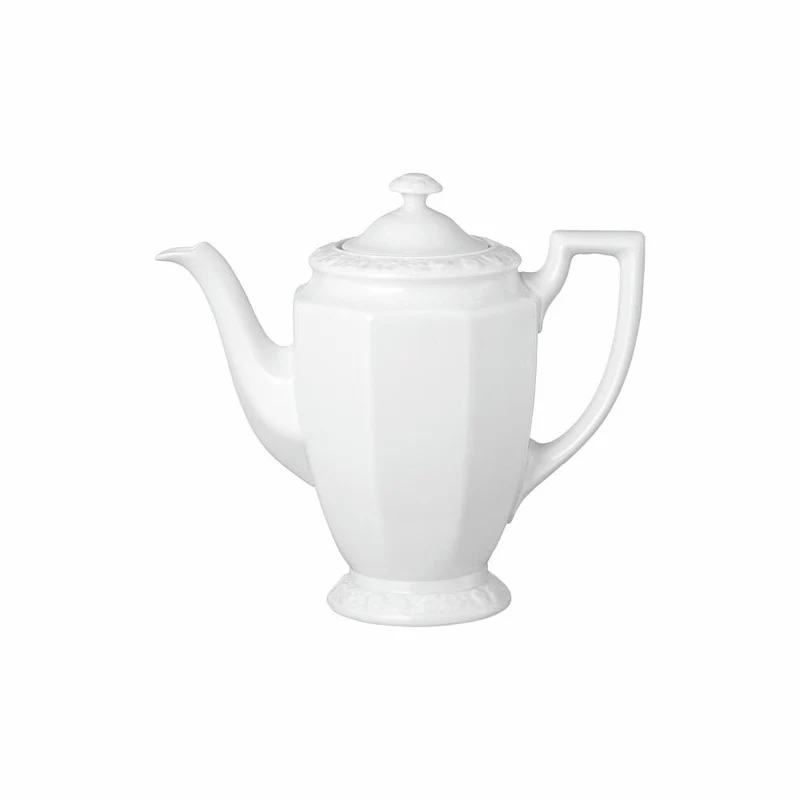 Rosenthal Kaffeekanne Maria für 6 Personen, Porzellan, Weiß, 1.08 L, 10430-800001-14030