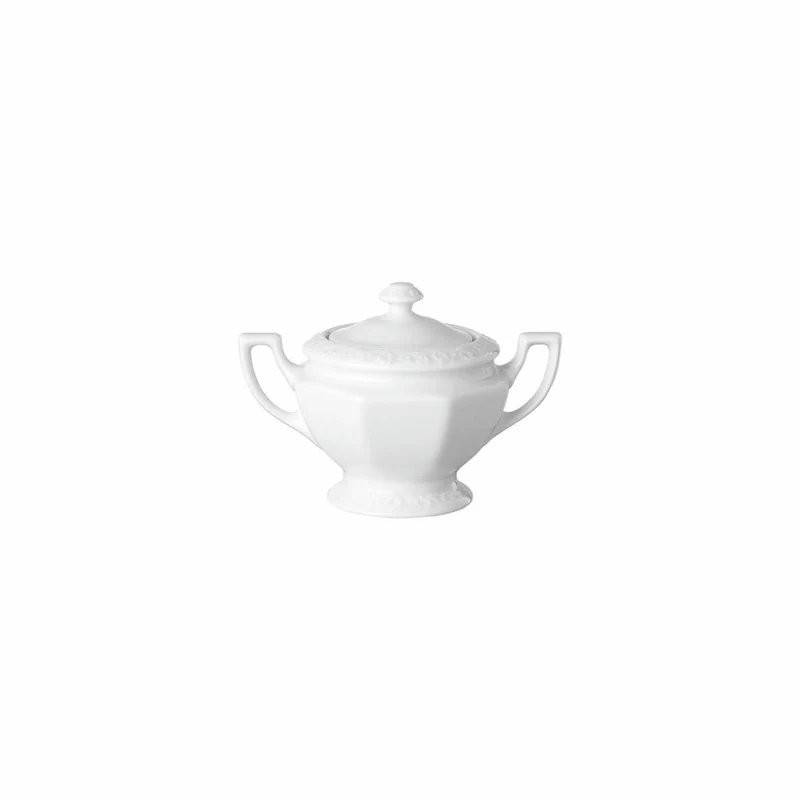 Rosenthal Zuckerdose Maria für 6 Personen, Porzellan, Weiß, 10430-800001-14330