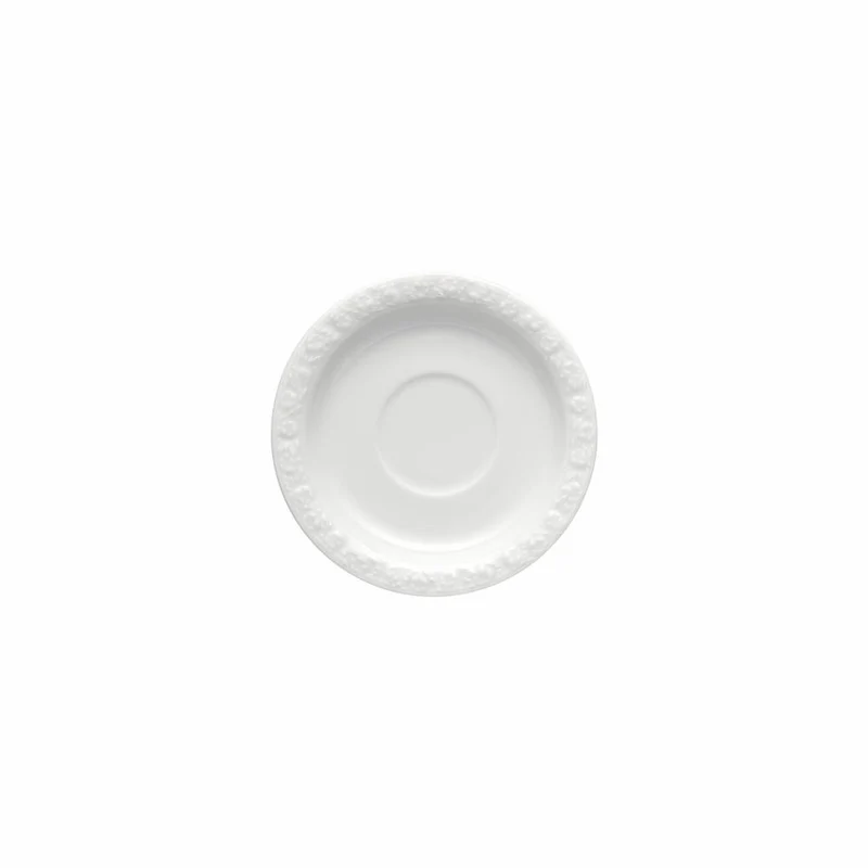 Rosenthal Kaffee-Untertasse Maria, Porzellan, Weiß, 14.1 cm, 10430-800001-14741