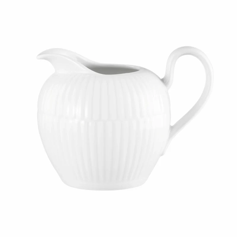 Seltmann Weiden Milchkännchen Amina, Porzellan, Weiß, 290 ml, 001.774125