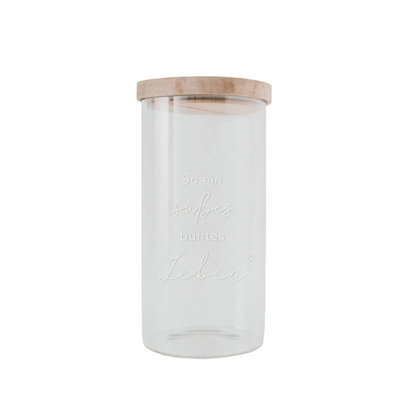 Vorratsglas – süßes Leben