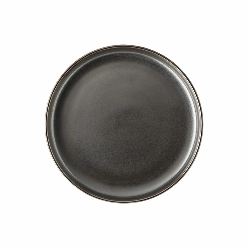 Rosenthal Gourmetteller Joyn Iron, Steinzeug, Grau, 24 cm, 24120-405303-60974