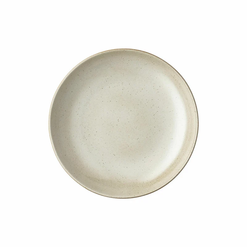 Rosenthal Teller Joyn Ash tief, Steinzeug, Beige, 23 cm, 24120-405301-60353