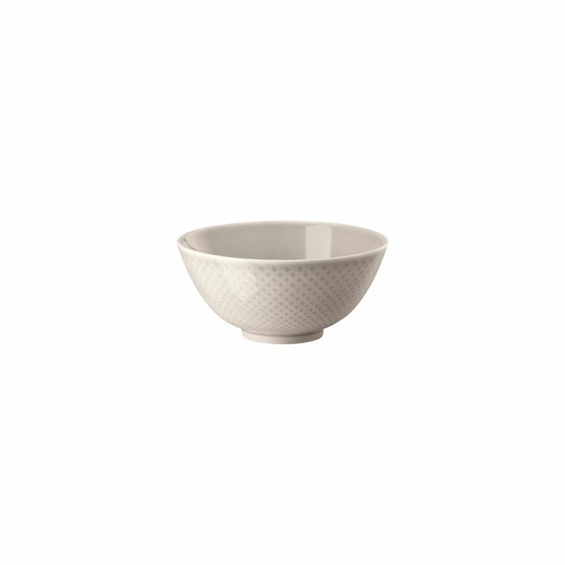 Rosenthal Schale Junto Soft Shell, Porzellan, Grau, 14 cm, 10540-405207-15214