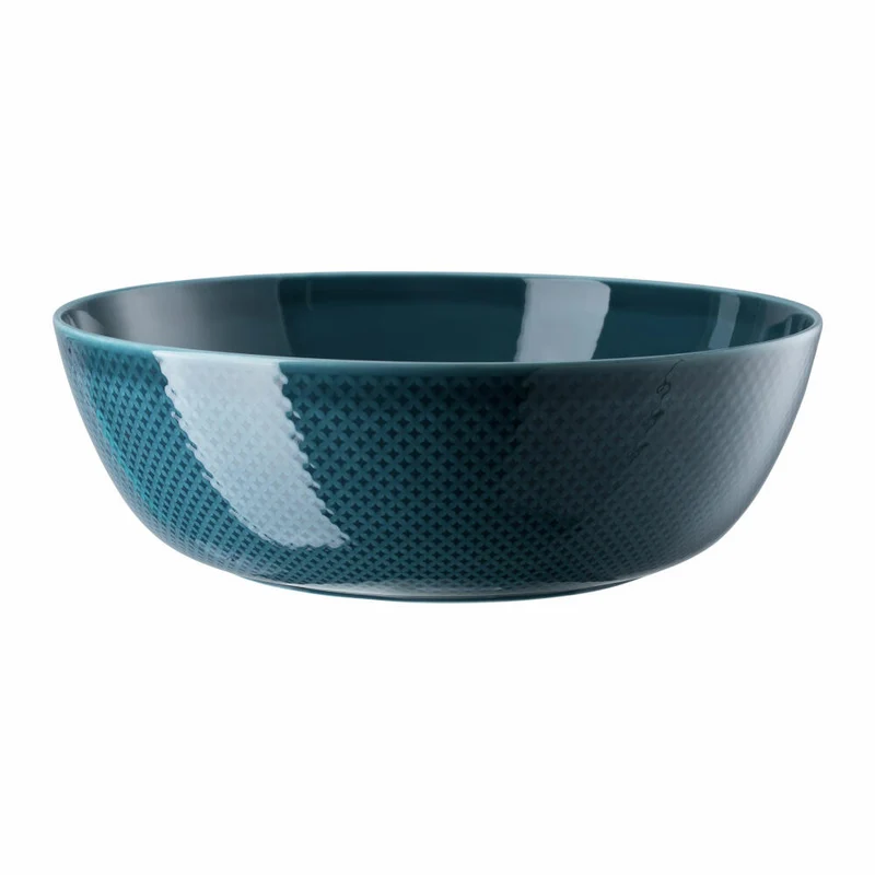Rosenthal Schüssel Junto Ocean Blue, Porzellan, Blau, 33 cm, 10540-405202-13333