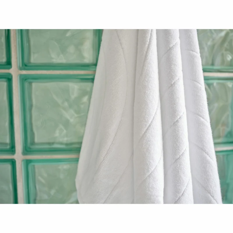 Zone Denmark Handtuch Time White, Baumwolle, Weiß, 50 x 100 cm, 34818