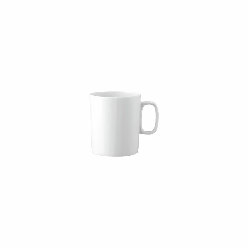 Rosenthal Henkelbecher Moon, Tasse, Porzellan, Weiß, 290 ml, 19600-800001-15505