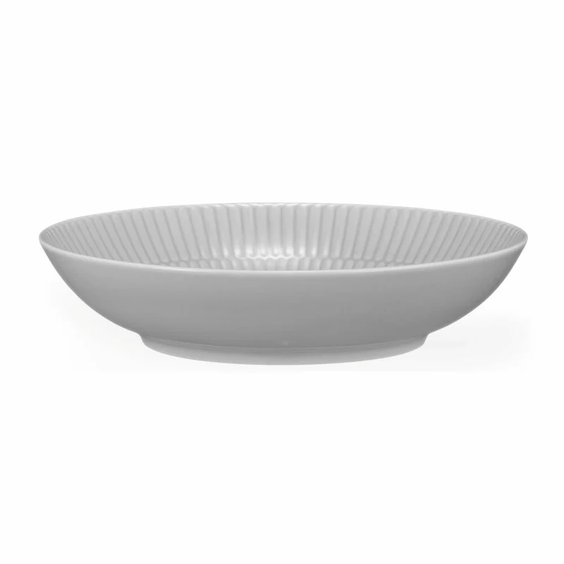 Seltmann Weiden Suppenteller Amina Silbergrau, Porzellan, Grau, 21 cm, 001.773599