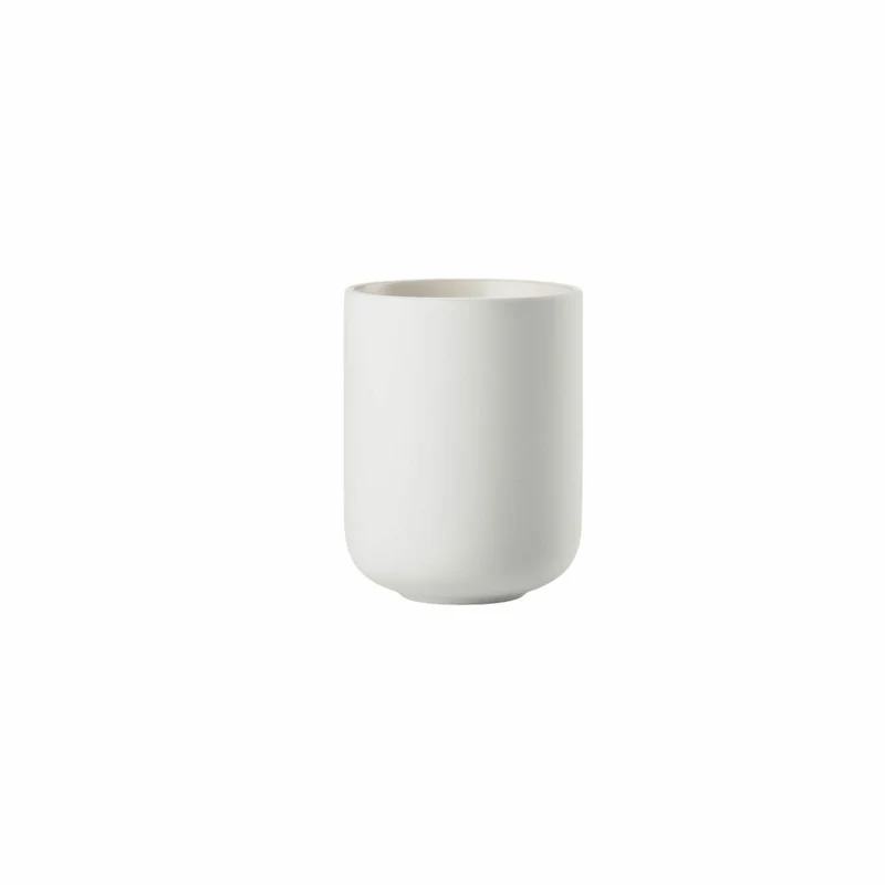 Zone Denmark Zahnbürstenbecher Sensu White, Zahnbürstenhalter, Steinzeug, Weiß, 34947