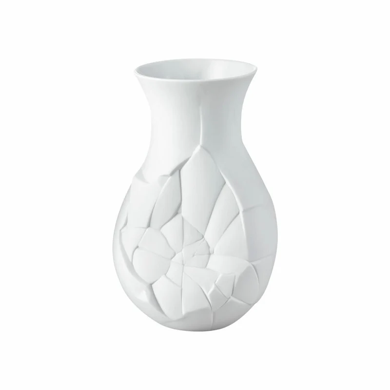 Rosenthal Vase of Phases matt, Dekovase, Porzellan, Weiß, 26 cm, 14255-100102-26026
