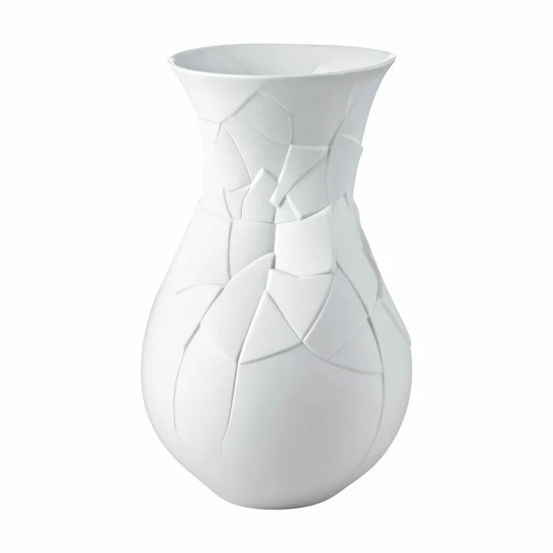 Rosenthal Vase of Phases matt, Dekovase, Porzellan, Weiß, 30 cm, 14255-100102-26030
