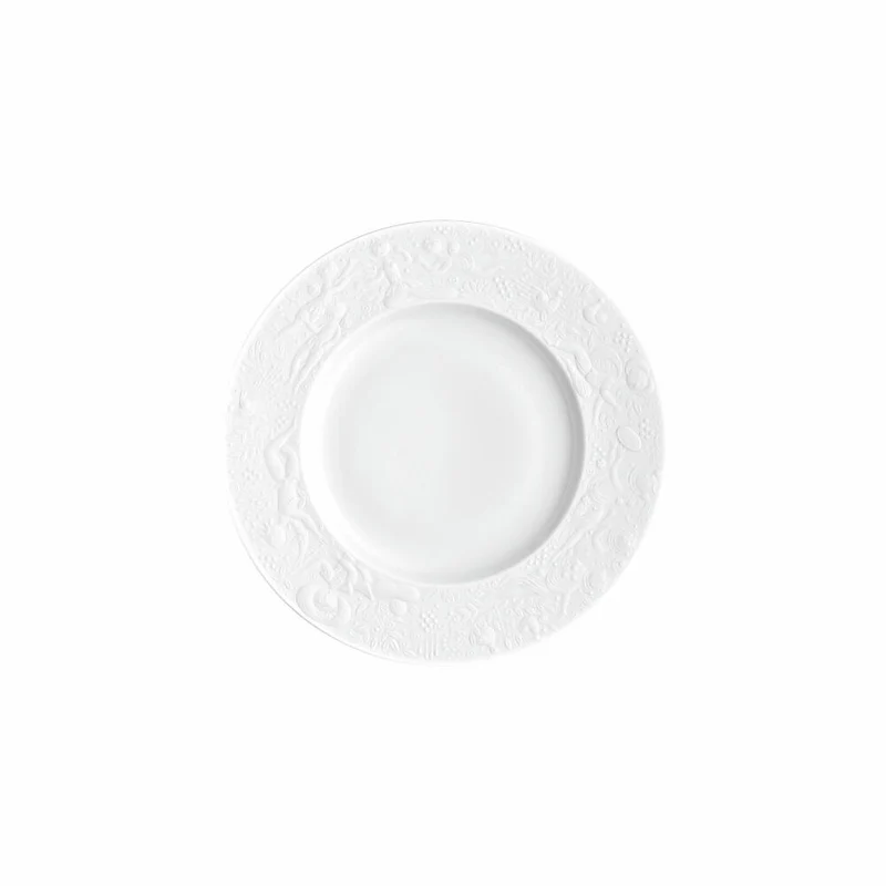 Rosenthal Brotteller Zauberflöte, Porzellan, Weiß, 19 cm, 11260-306500-10216