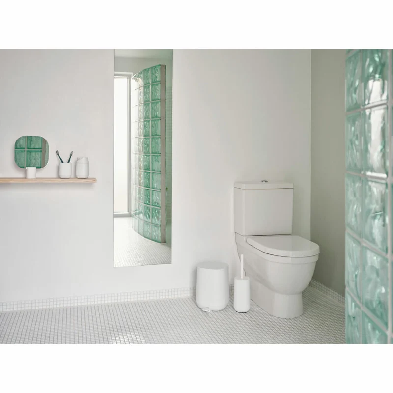 Zone Denmark Toilettenbürste Time White, WC-Bürste, Beton, ABS, Weiß, 36 cm, 34812