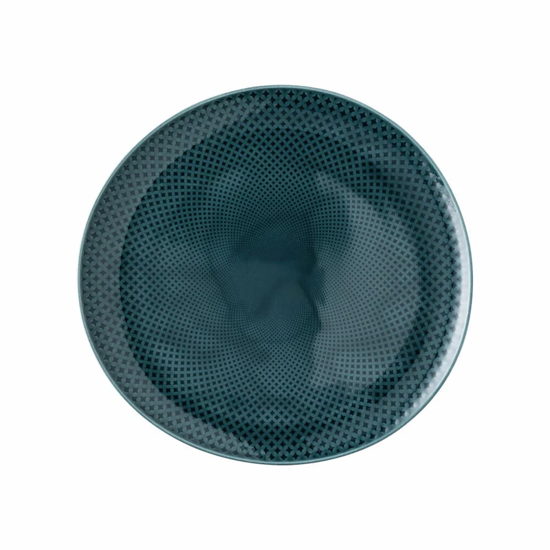 Rosenthal Speiseteller Junto Ocean Blue, Porzellan, Blau, 27 cm, 10540-405202-10227