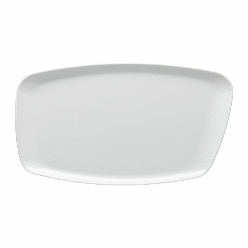 Rosenthal Servierplatte Junto, Porzellan, Weiß, 36 x 21 cm, 10540-800001-12439