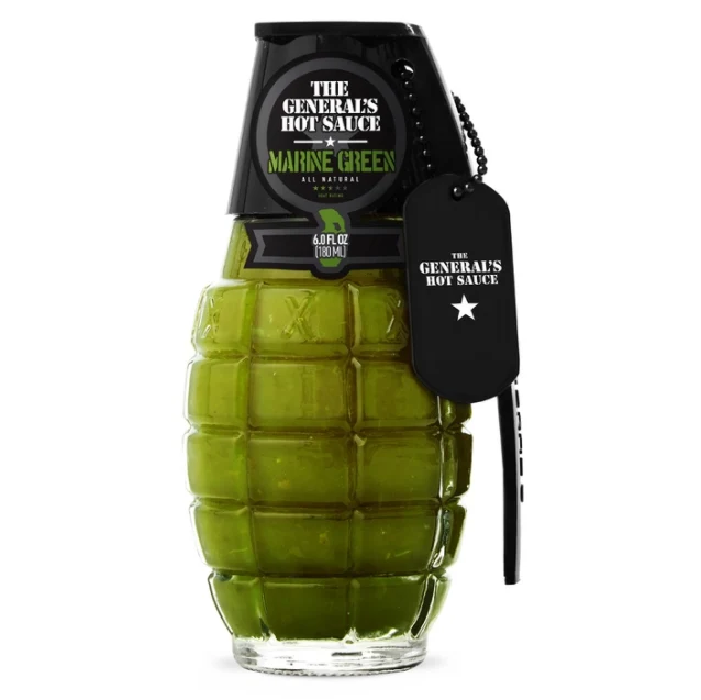 Grunt Green Sauce ★ Scharfe Sauce ★ The General's Hot Sauce