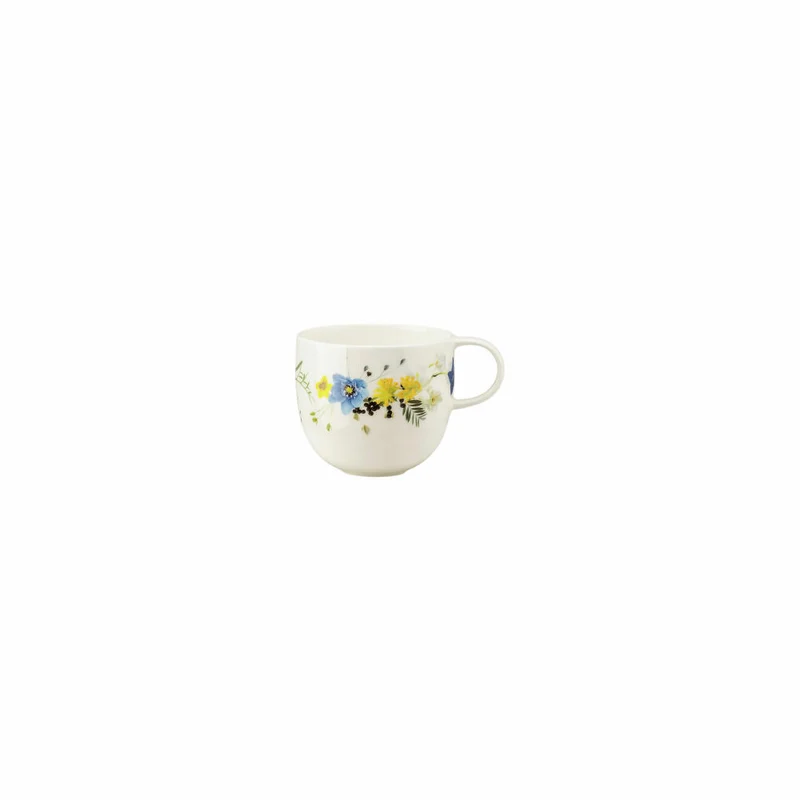 Rosenthal Kaffee-Obertasse Brillance - Fleurs des Alpes, Bone China, Mehrfarbig, 200 ml, 10530-405108-14742