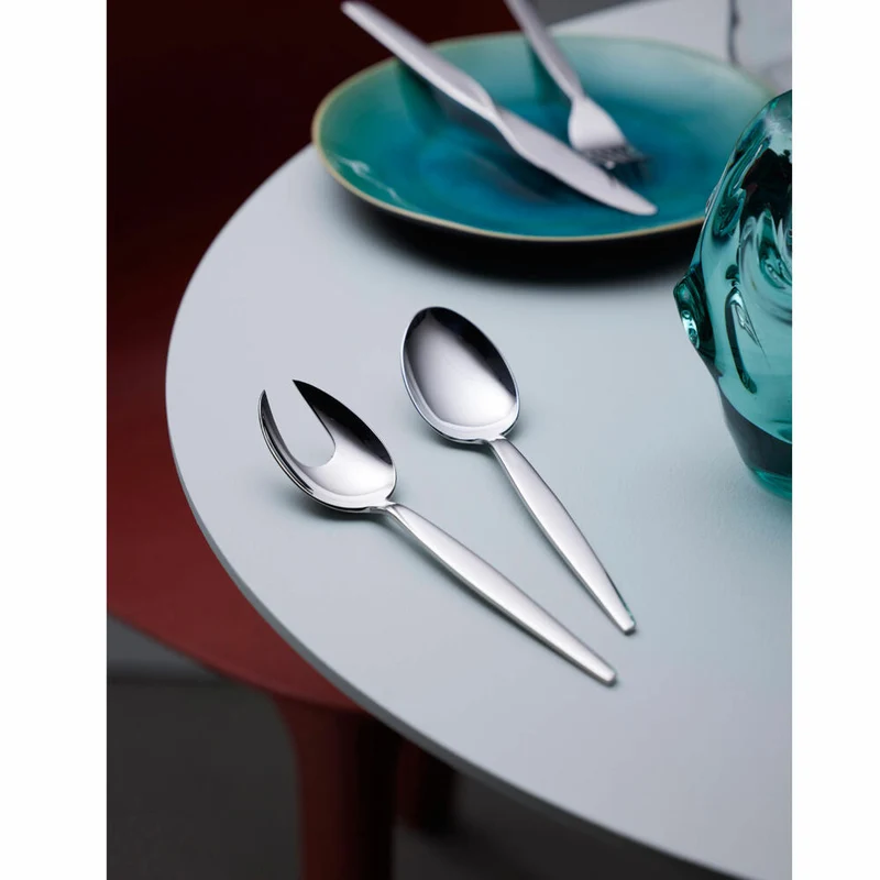 Gense Servierlöffel Twist, Besteck, Löffel, 18/0 Edelstahl, 22 cm, 20595