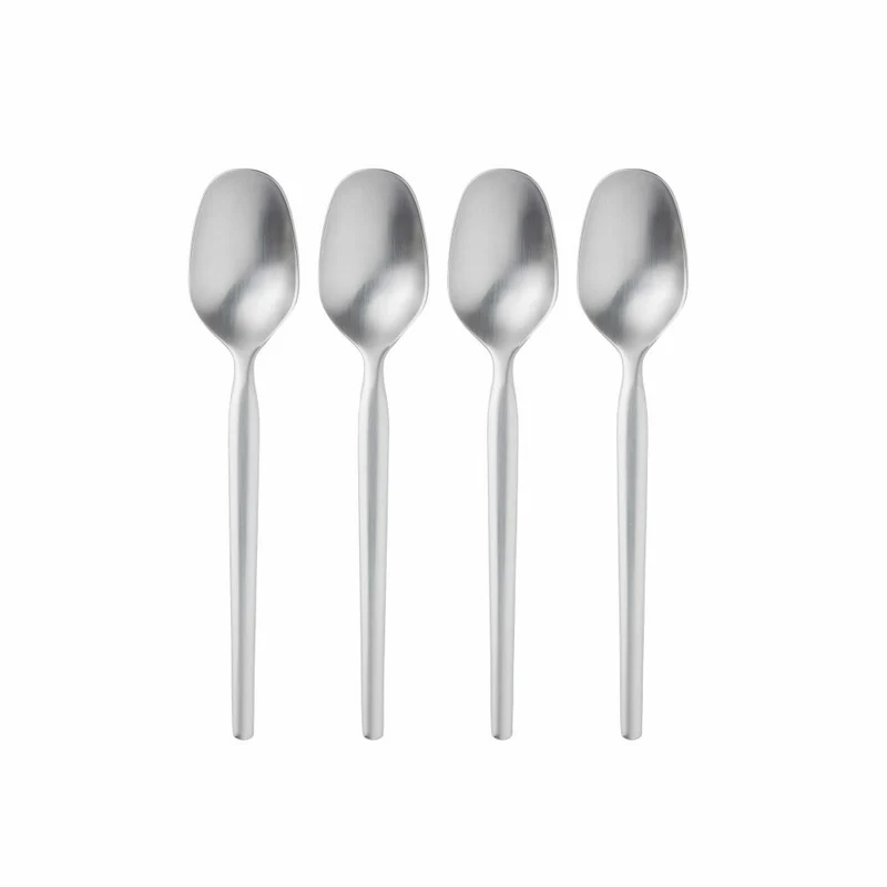 Gense Dessertlöffel Dorotea 4er Set, Besteck, Löffel, 18/8 Edelstahl, 17.8 cm, 20607