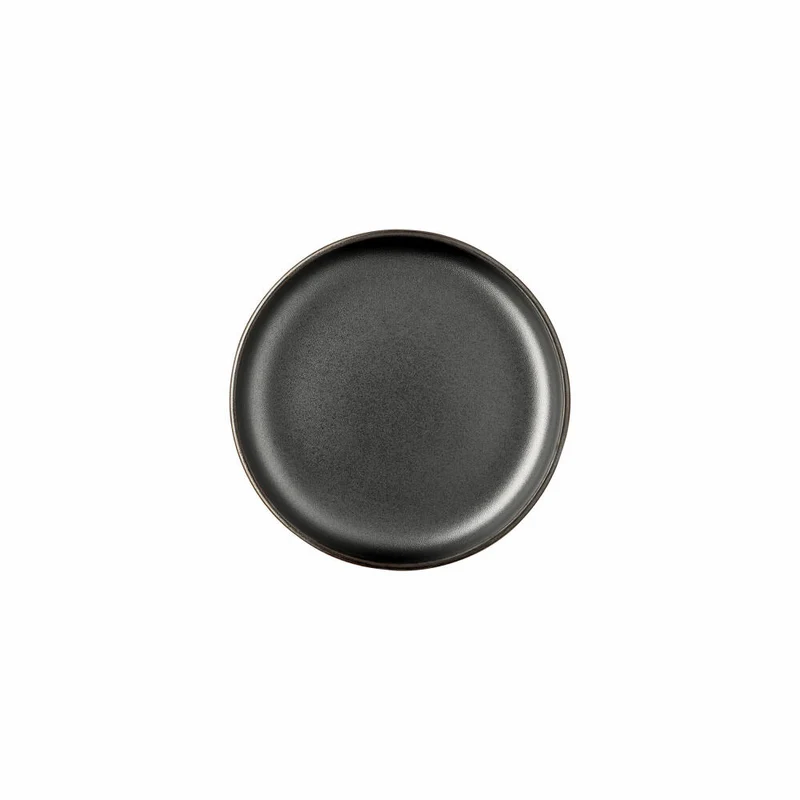 Rosenthal Teller Joyn Iron flach, Steinzeug, Grau, 16 cm, 24120-405303-60256