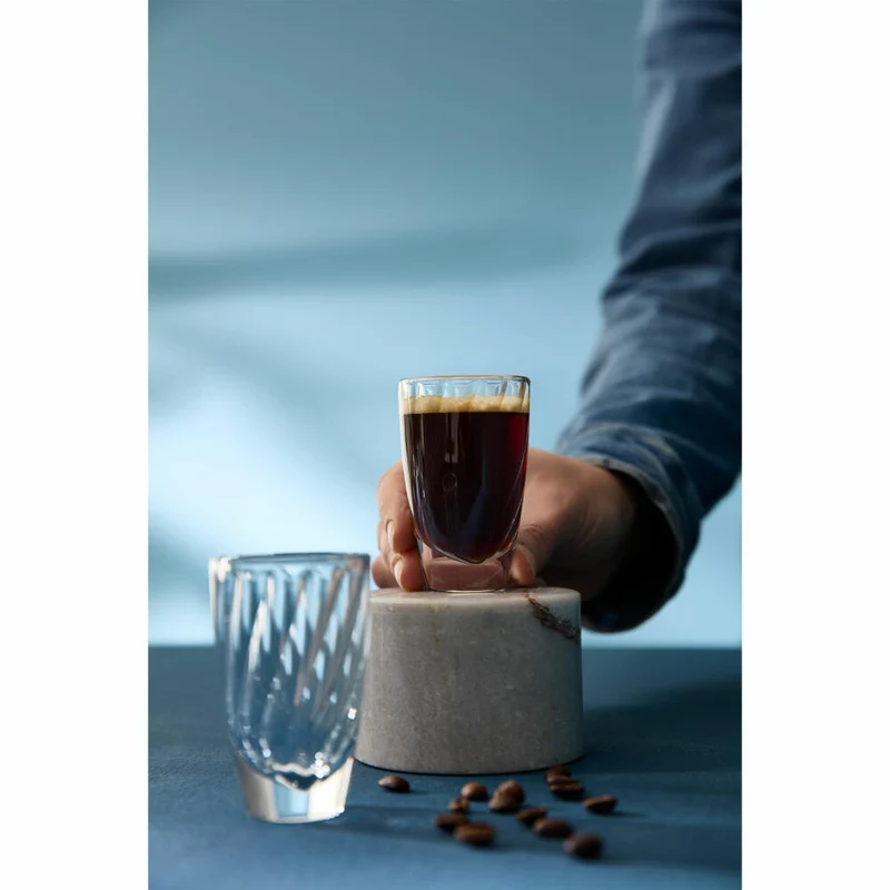 Ritzenhoff Espressogläser 2er Set Pioretto Espresso, RDT F25, Kristallglas, 53 ml, 3991003