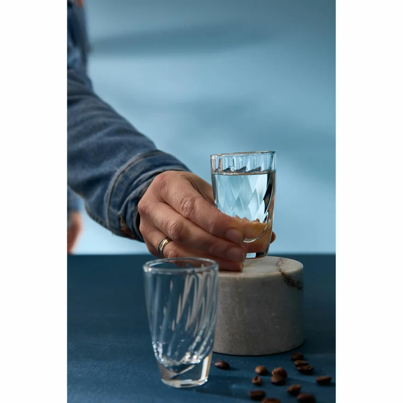 Ritzenhoff Espressogläser 2er Set Pioretto Espresso, RDT F25, Kristallglas, 53 ml, 3991003