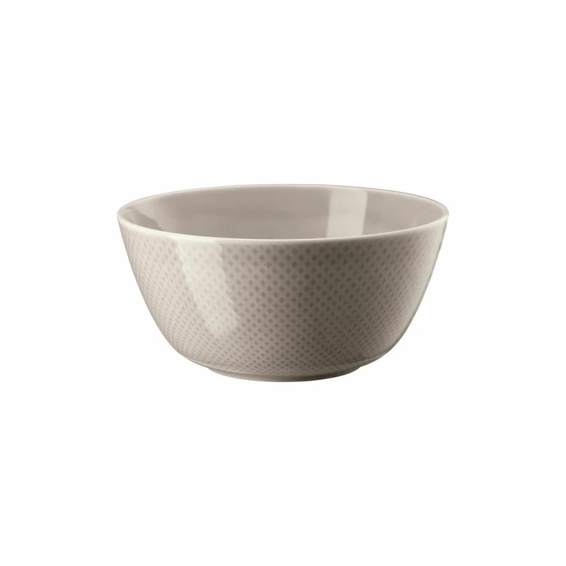 Rosenthal Schüssel Junto Soft Shell, Porzellan, Grau, 22 cm, 10540-405207-13322