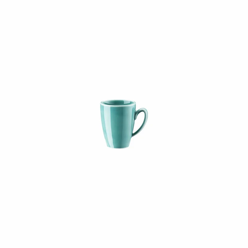 Rosenthal Espresso-Obertasse Mesh Colours Aqua, Porzellan, Blau, 80 ml, 11770-405152-14717