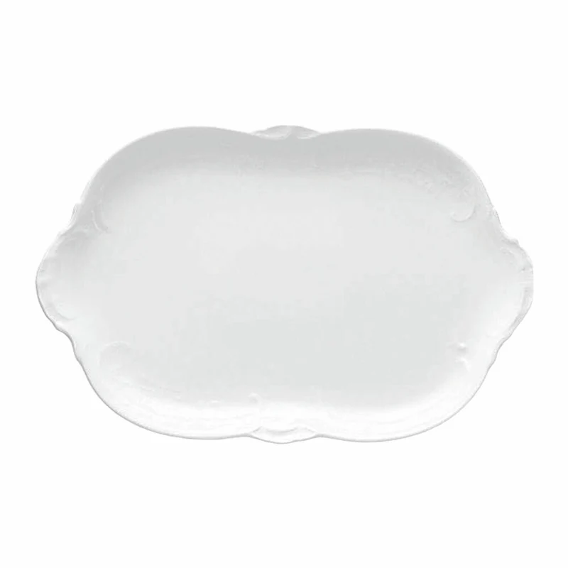 Rosenthal Platte Sanssouci Weiß, Porzellan, Weiß, 33 cm, 10480-800001-12733