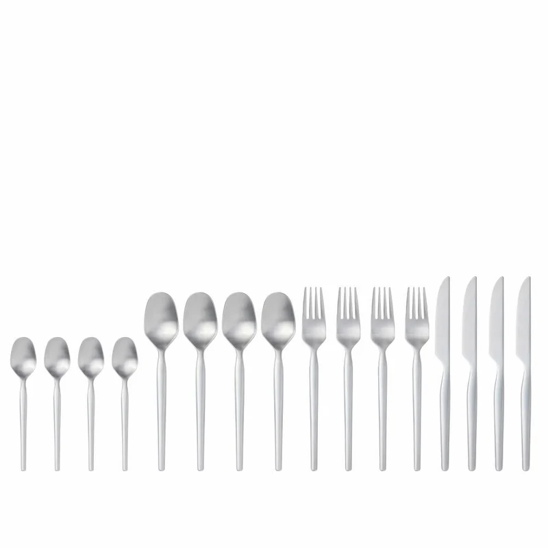 Gense Besteck-Set Dorotea 16-tlg., Messer, Gabeln, Löffel, 18/8 Edelstahl, 20618