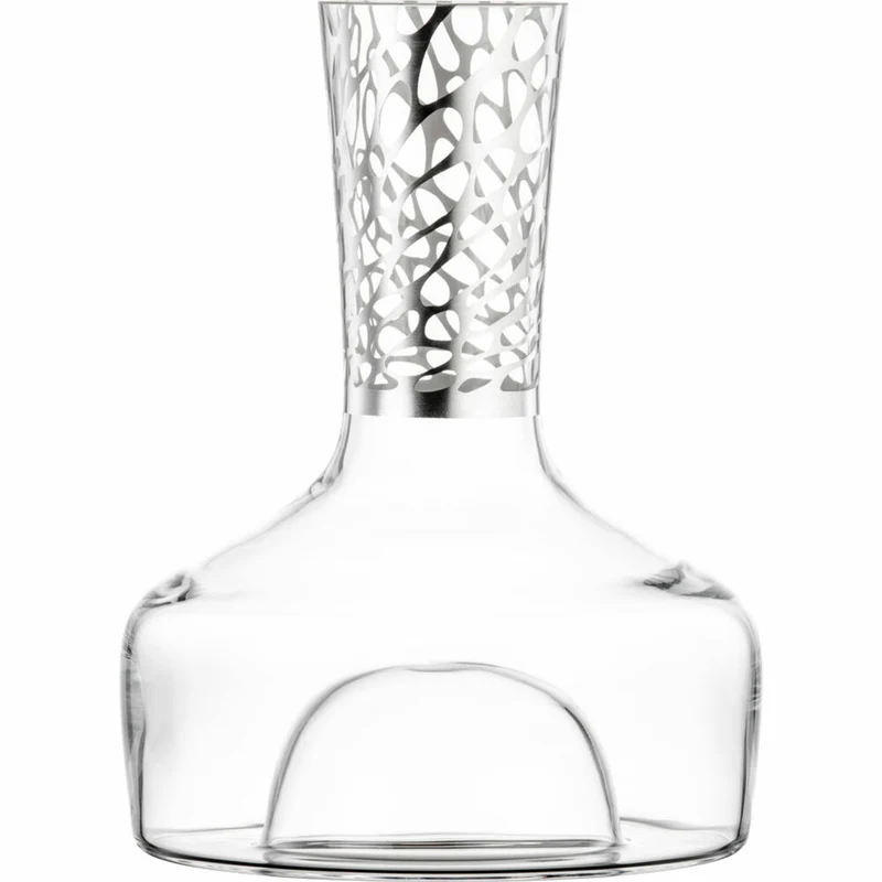 Eisch Dekantierkaraffe Net, Dekanter, Karaffe, Kristallglas, Silber, 750 ml, 79184215