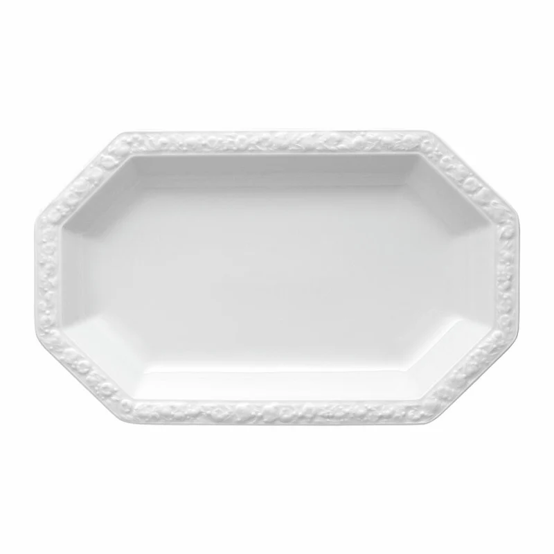 Rosenthal Servierplatte Maria, Porzellan, Weiß, 33 cm, 10430-800001-12733