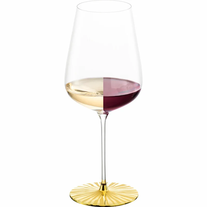 Eisch Allroundgläser Elior Sensisplus, 2er Set, Weinglas, Weißweinglas, Rotweinglas, Kristallglas, Gold, 740 ml, 79254321