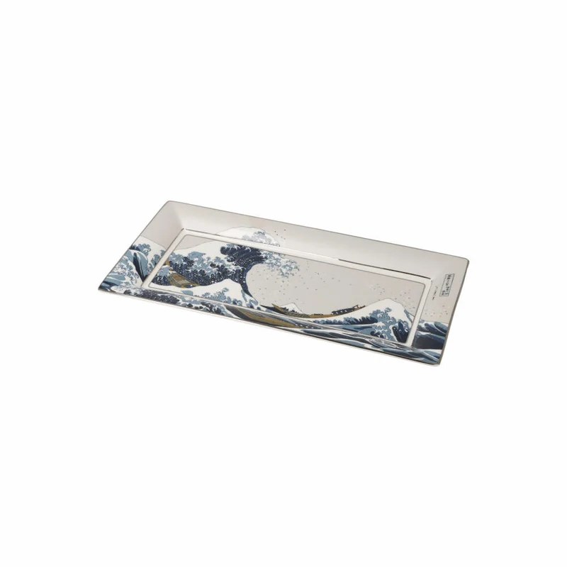 Goebel Schale Katsushika Hokusai - Die große Welle, New Bone China, Bunt, 24 x 12 cm, 67062501