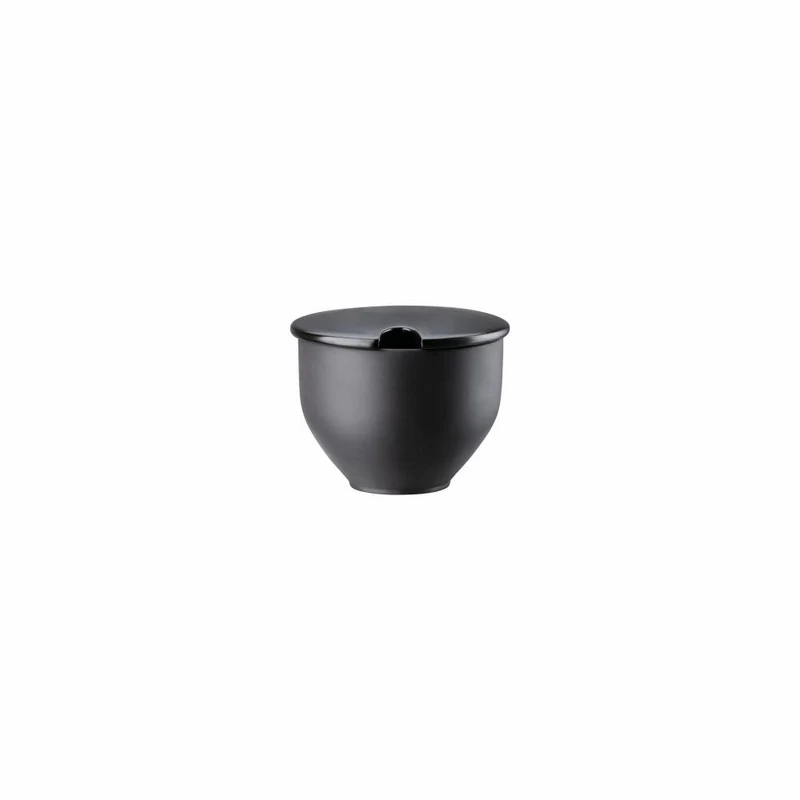 Rosenthal Zuckerdose Junto Slate Grey mit Einschnitt, Keramik, Grau, 21540-405251-64386