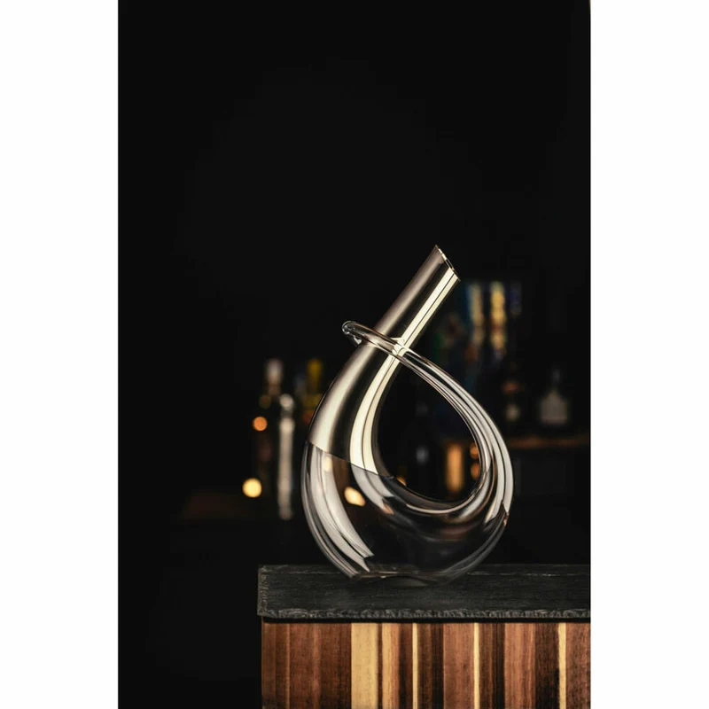 Eisch Dekantierkaraffe No Drop, Dekanter, Karaffe, Kristallglas, Platin, 750 ml, 30179116