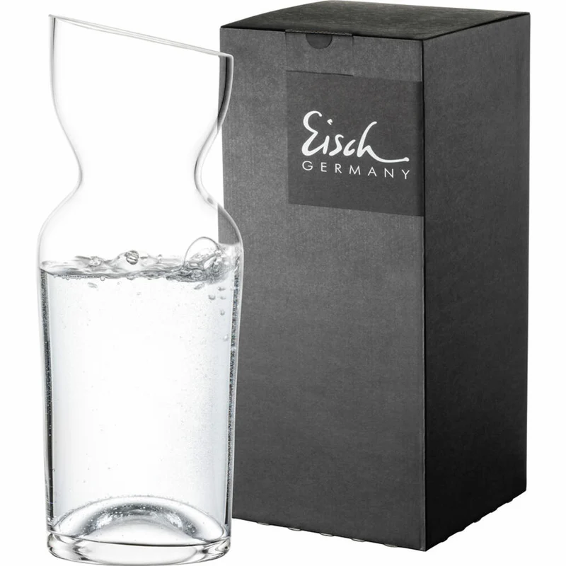Eisch Karaffe No Drop, Wasserkaraffe, Weinkaraffe, Kristallglas, 1 L, 30184310
