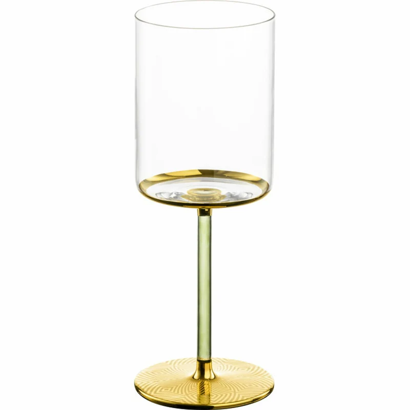 Eisch Rotweingläser Adeline, 2er Set, Rotweinglas, Weinglas, Rotweinglas, Glas, Gold, 440 ml, 15691021