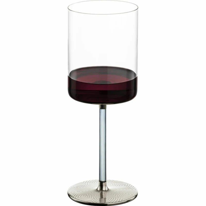 Eisch Rotweingläser Adeline, 2er Set, Rotweinglas, Weinglas, Glas, Platin, 440 ml, 15692021